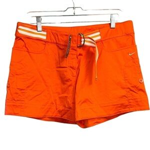 Nike Women's Vibrant Orange Cargo Shorts